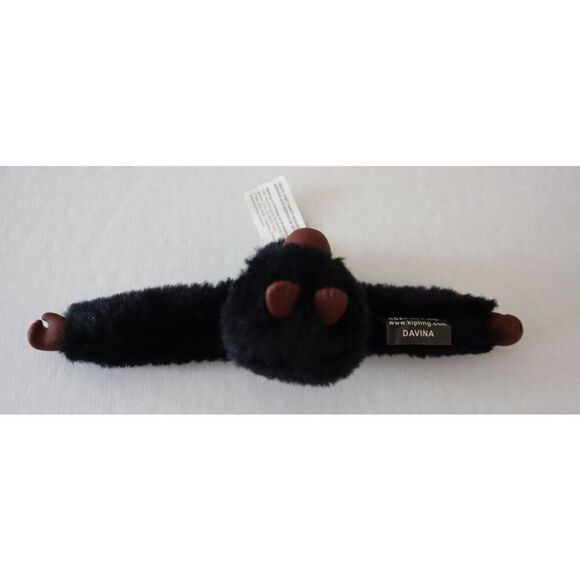 Kipling 0523-001 Davina Small Black Monkey Key Chain - Picture 3 of 3